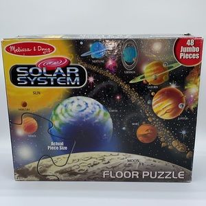 Melissa & Doug Solar System Extra Large Floor Puzzle 48 Jumbo Pieces #413